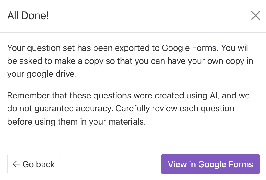 Google forms import and edit questions easily questionwell